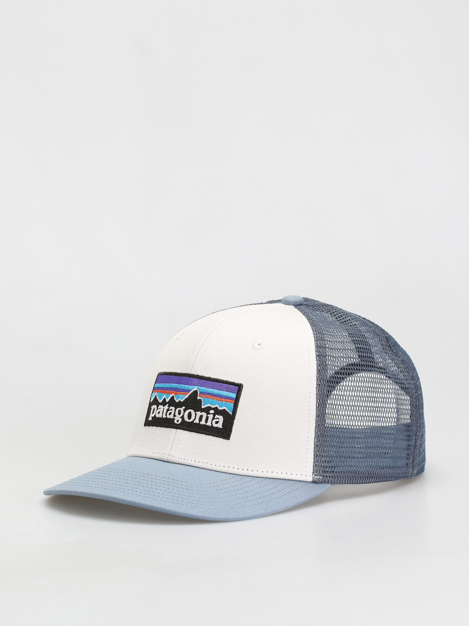 Gorra Patagonia P-6 Logo Trucker blue/white