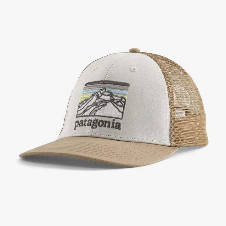 Jockey Line Logo Ridge Lopro Trucker Hat Beige