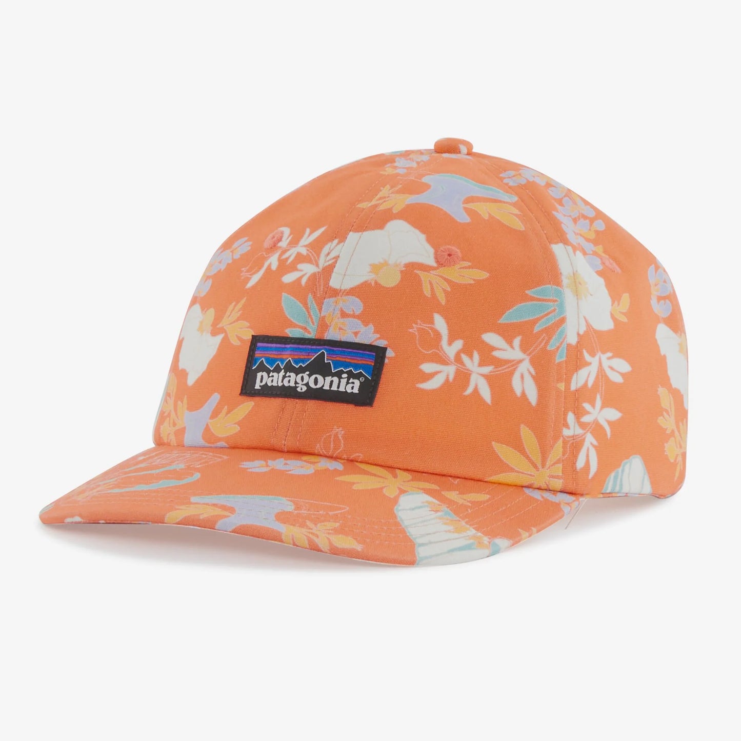 Jockey P-6 Label Trad Cap 38296 CSTI Climb Hike Surf: Tigerlily Orange