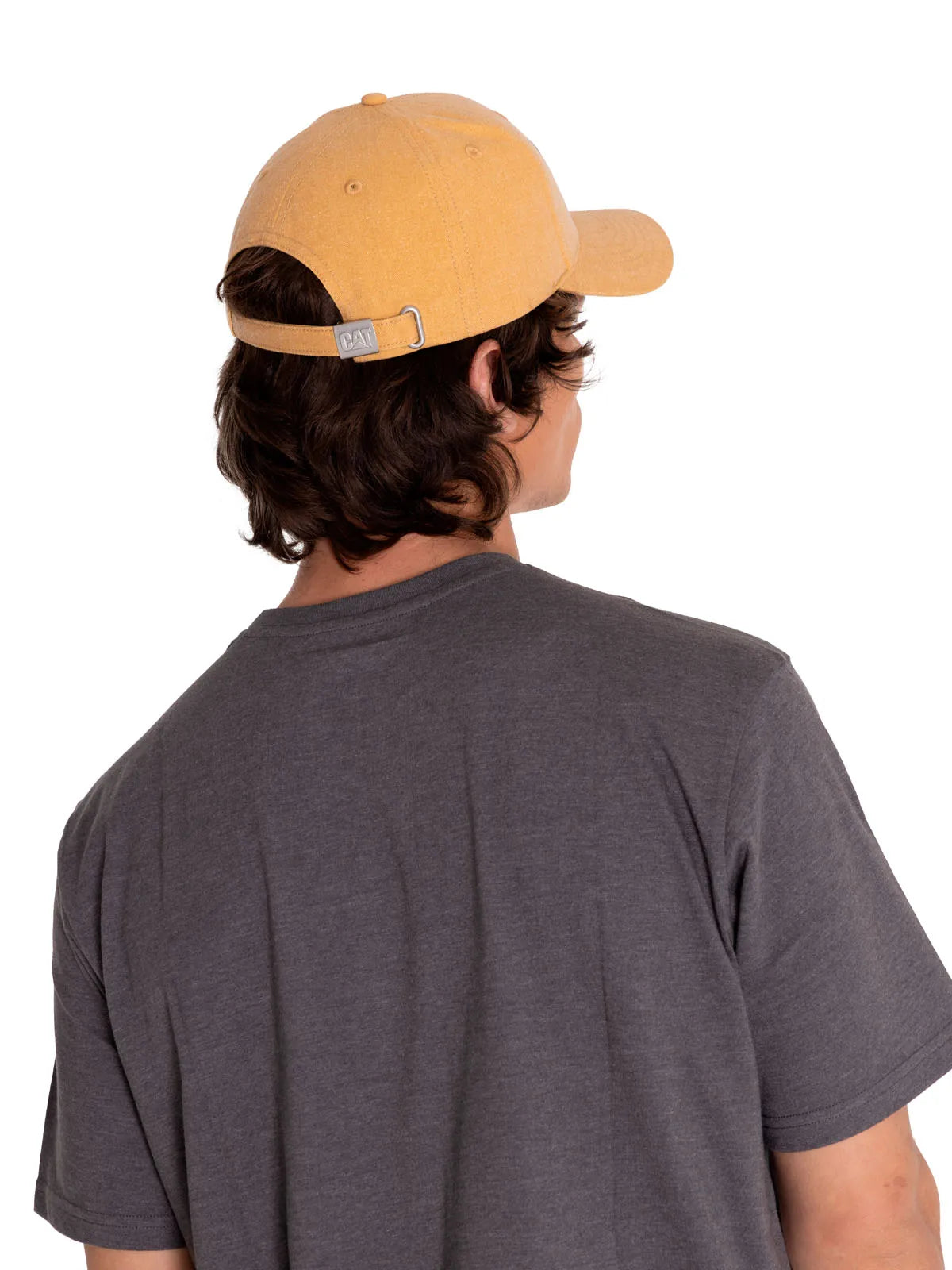 Jockey Casual Hombre PIGMENT DYED CAT LOGO HAT Amarillo CAT