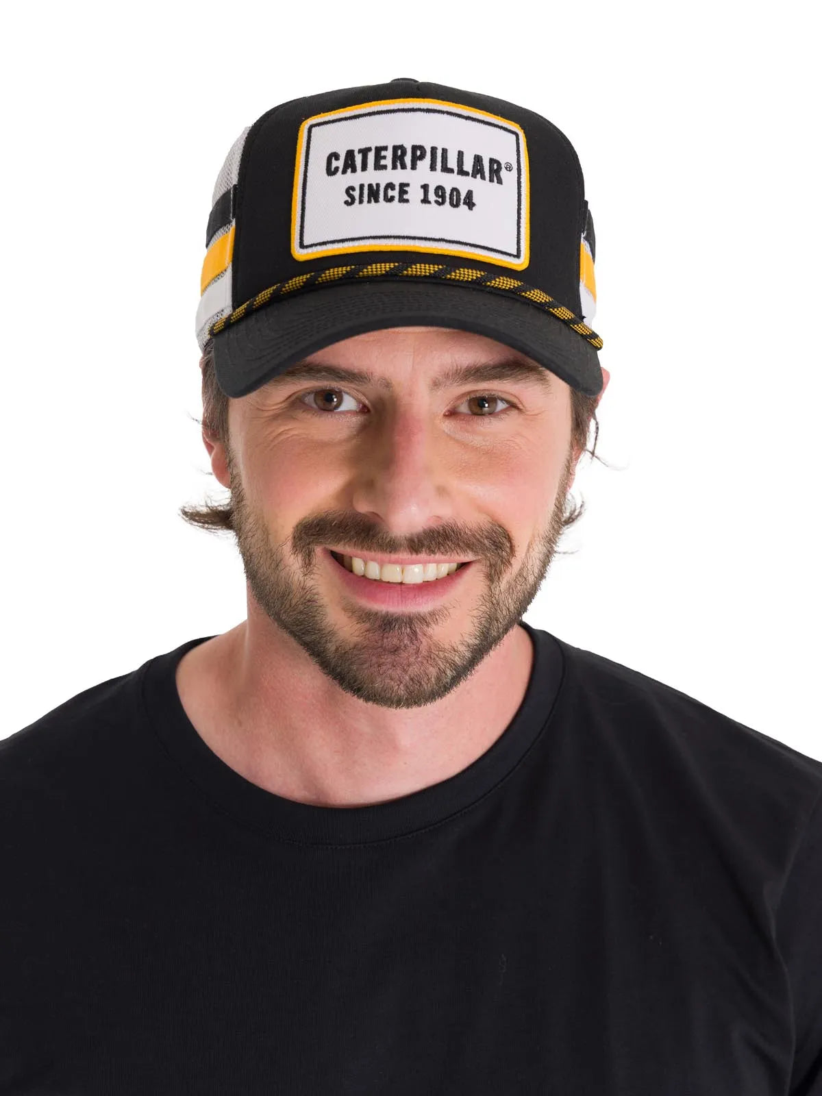 Jockey Casual Hombre Caterpillar Patch Pocket Hat Negro Cat