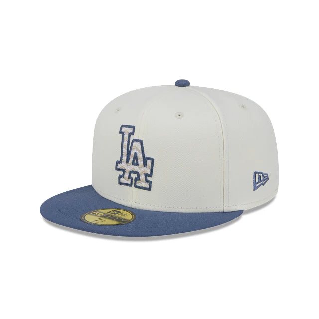 Los Angeles Dodgers MLB Wavy Chainstitch 59FIFTY Cerrada