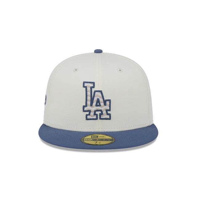 Los Angeles Dodgers MLB Wavy Chainstitch 59FIFTY Cerrada