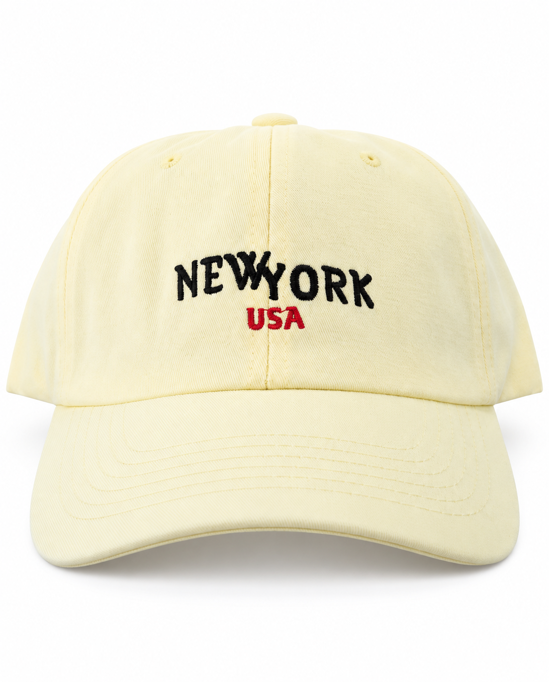 Gorra Dad Cap New York USA Amarillo