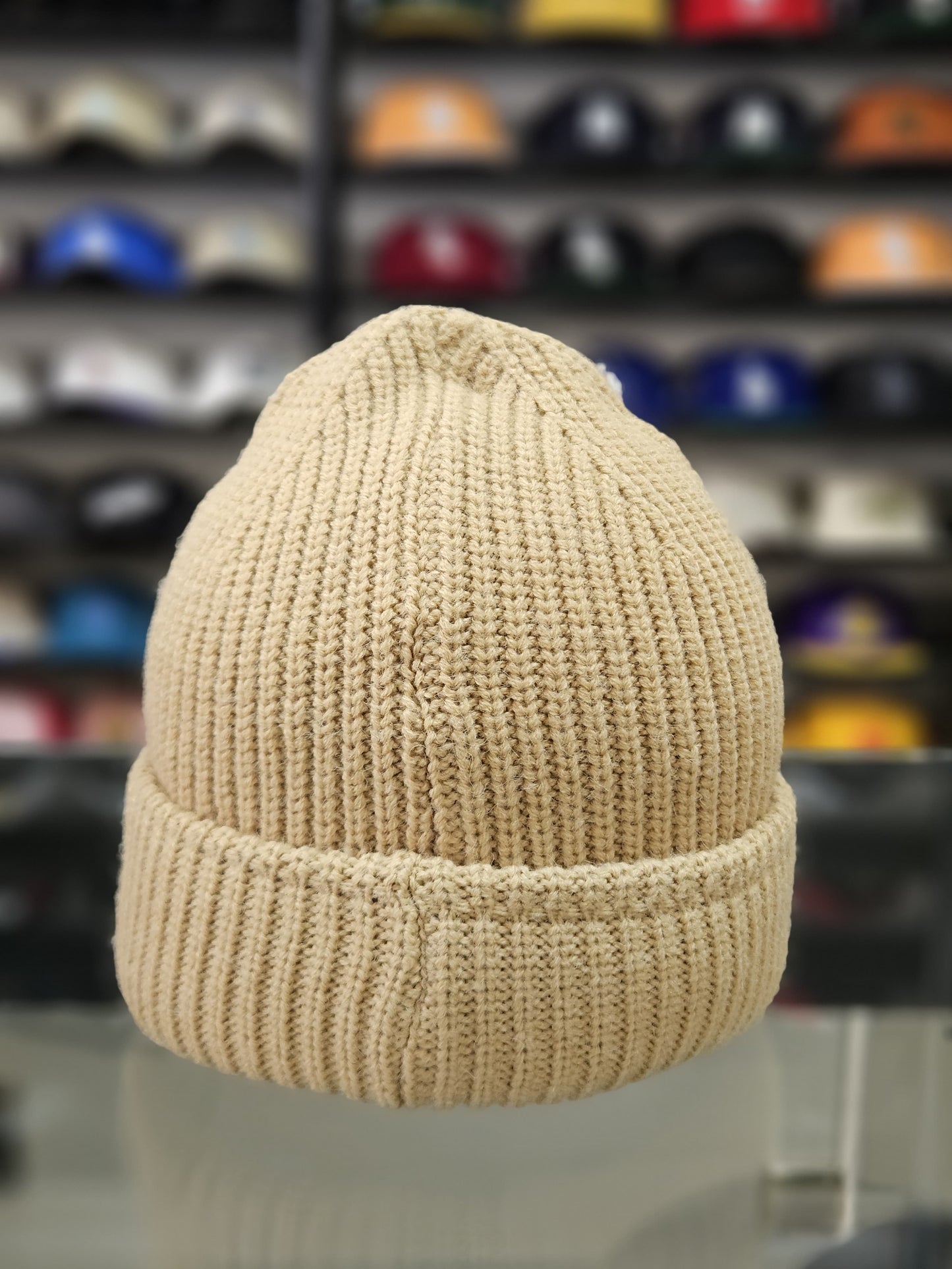 Gorro lana Double AA New York Beige