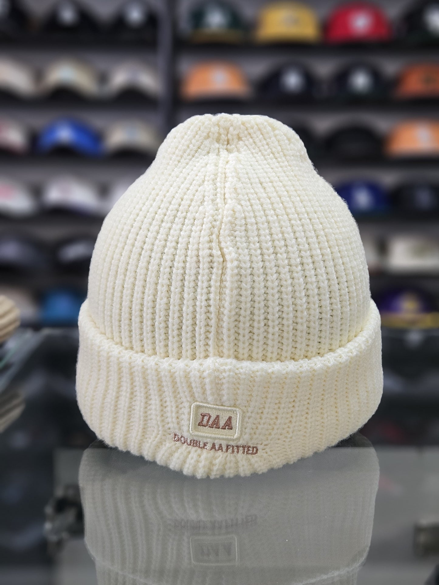 Gorro lana Double AA Los Angeles White
