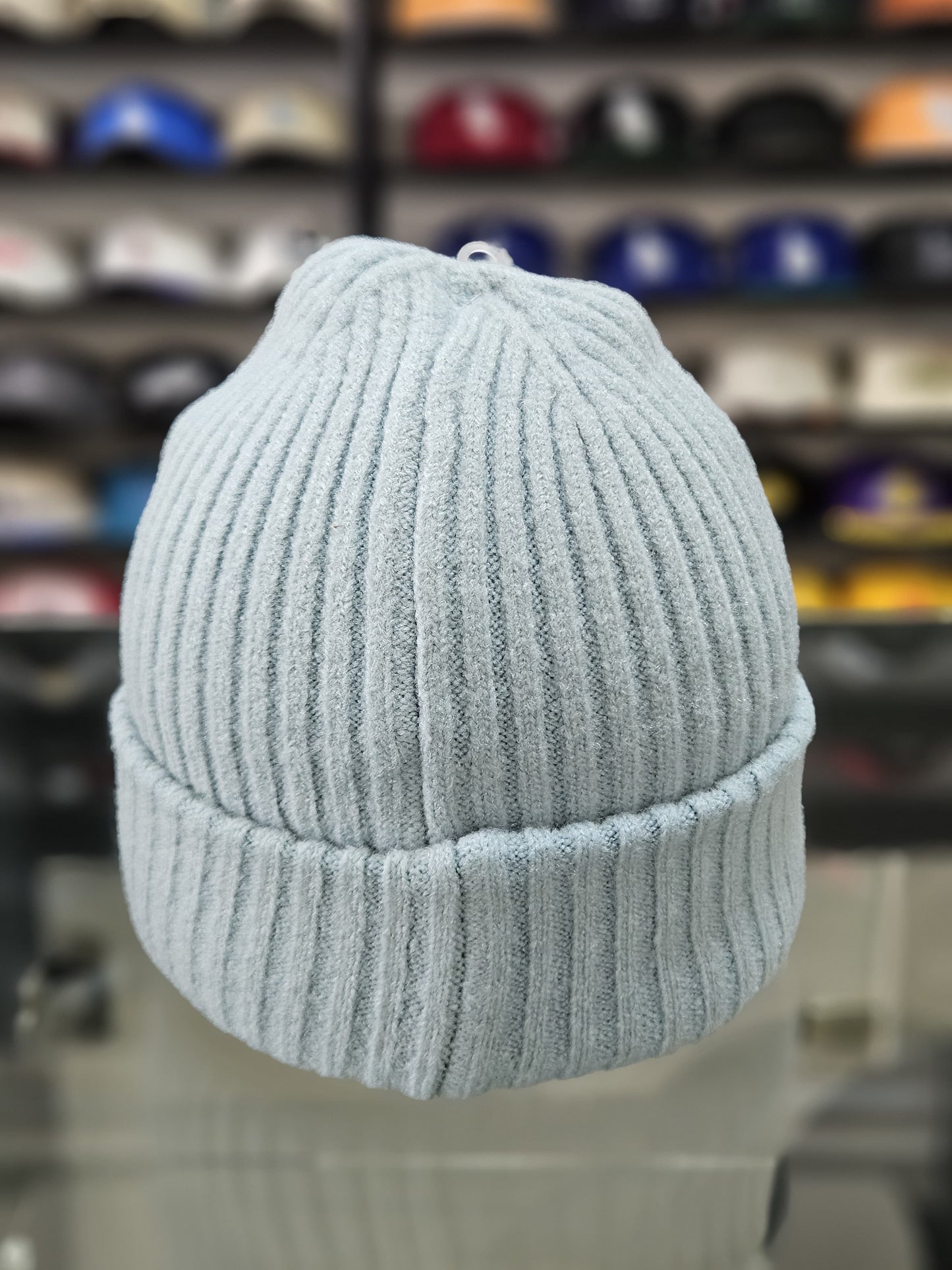 Gorro lana Double AA celeste