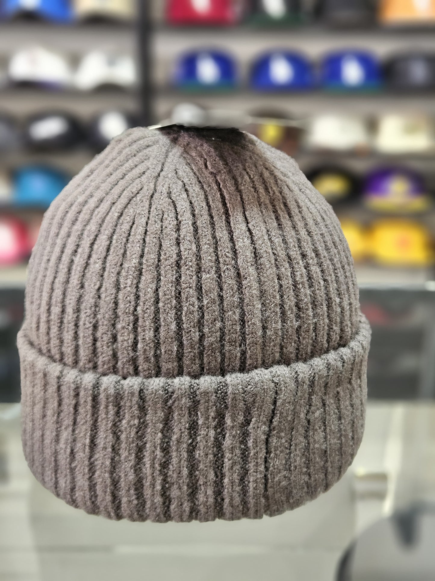 Gorro lana Double AA gris oscuro