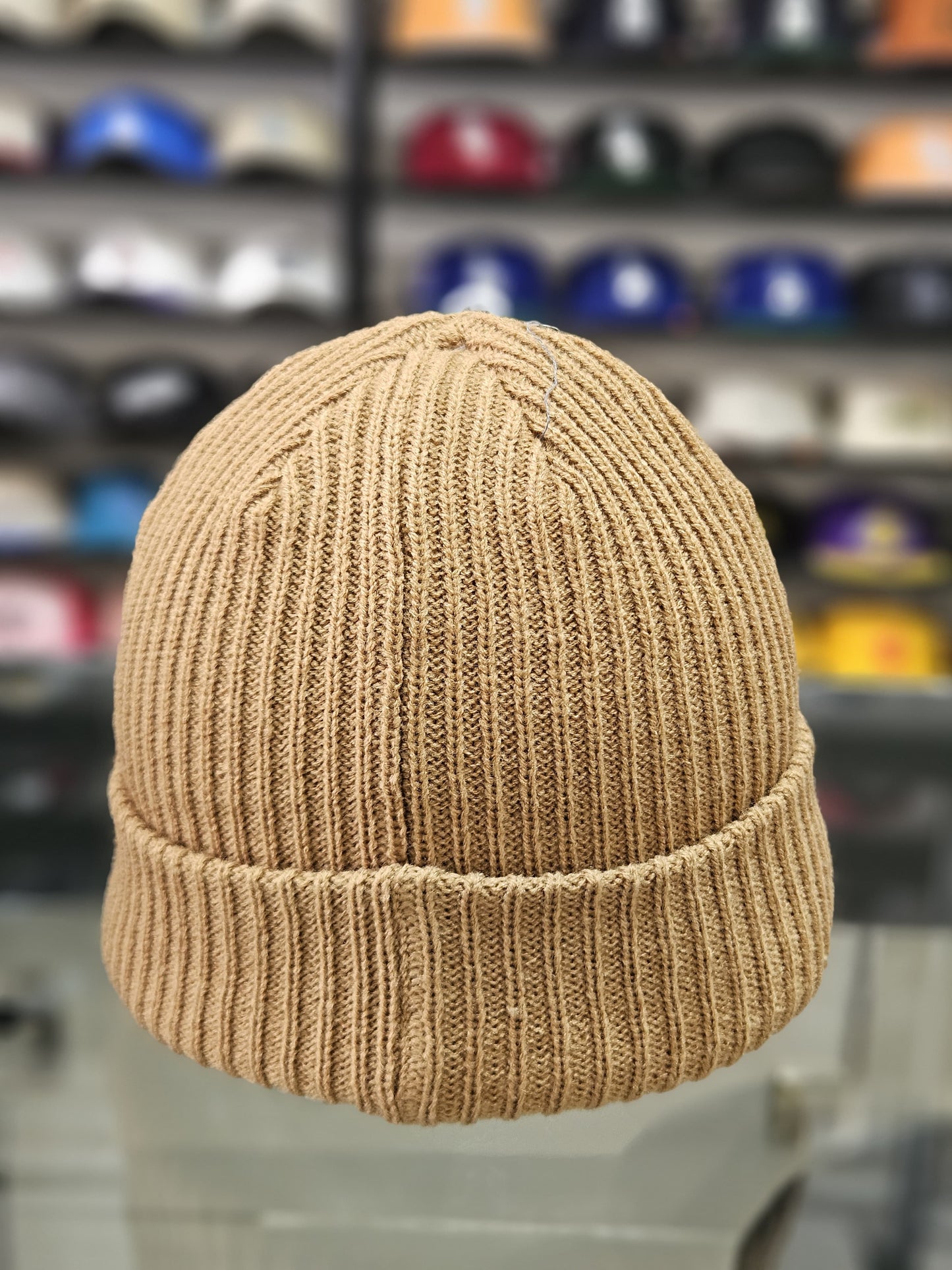 Gorro lana Double AA beige