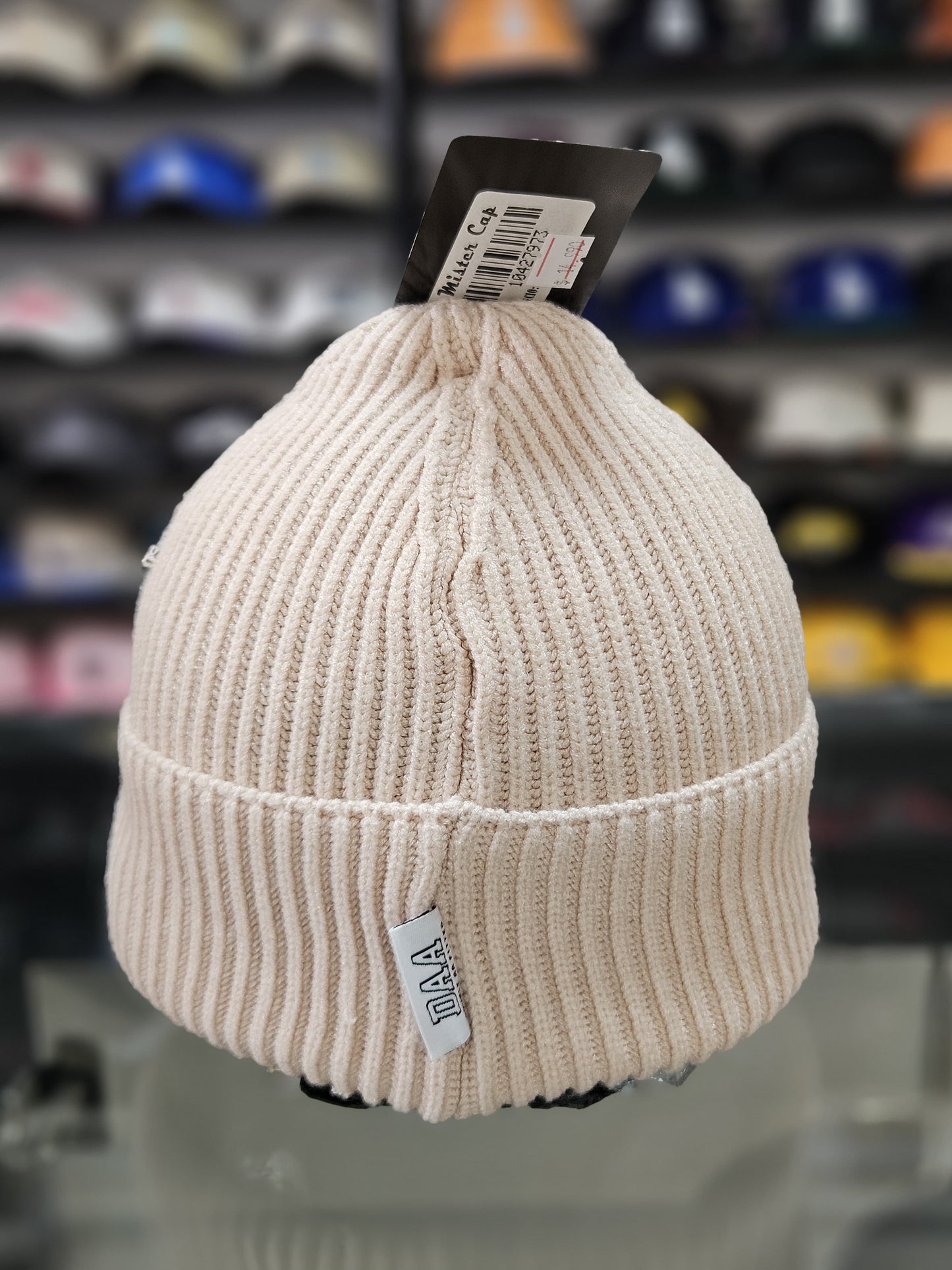 Gorro lana Double AA New York Beige
