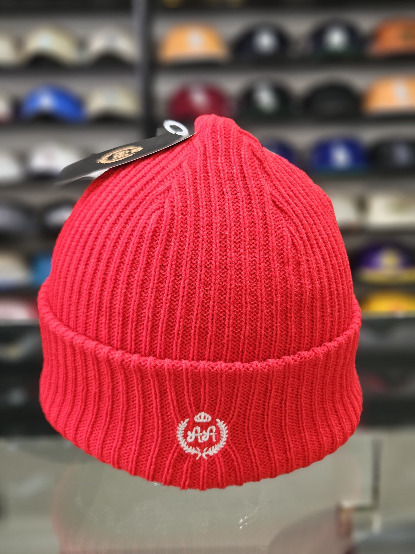 Gorro lana Double AA Rojo