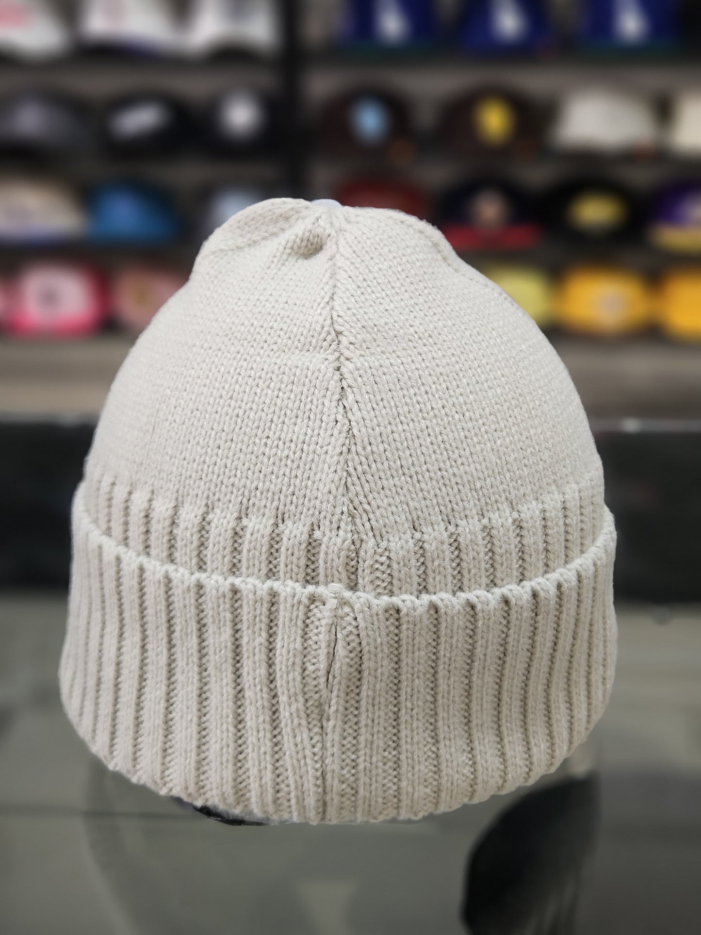 Gorro lana Double AA New York gris