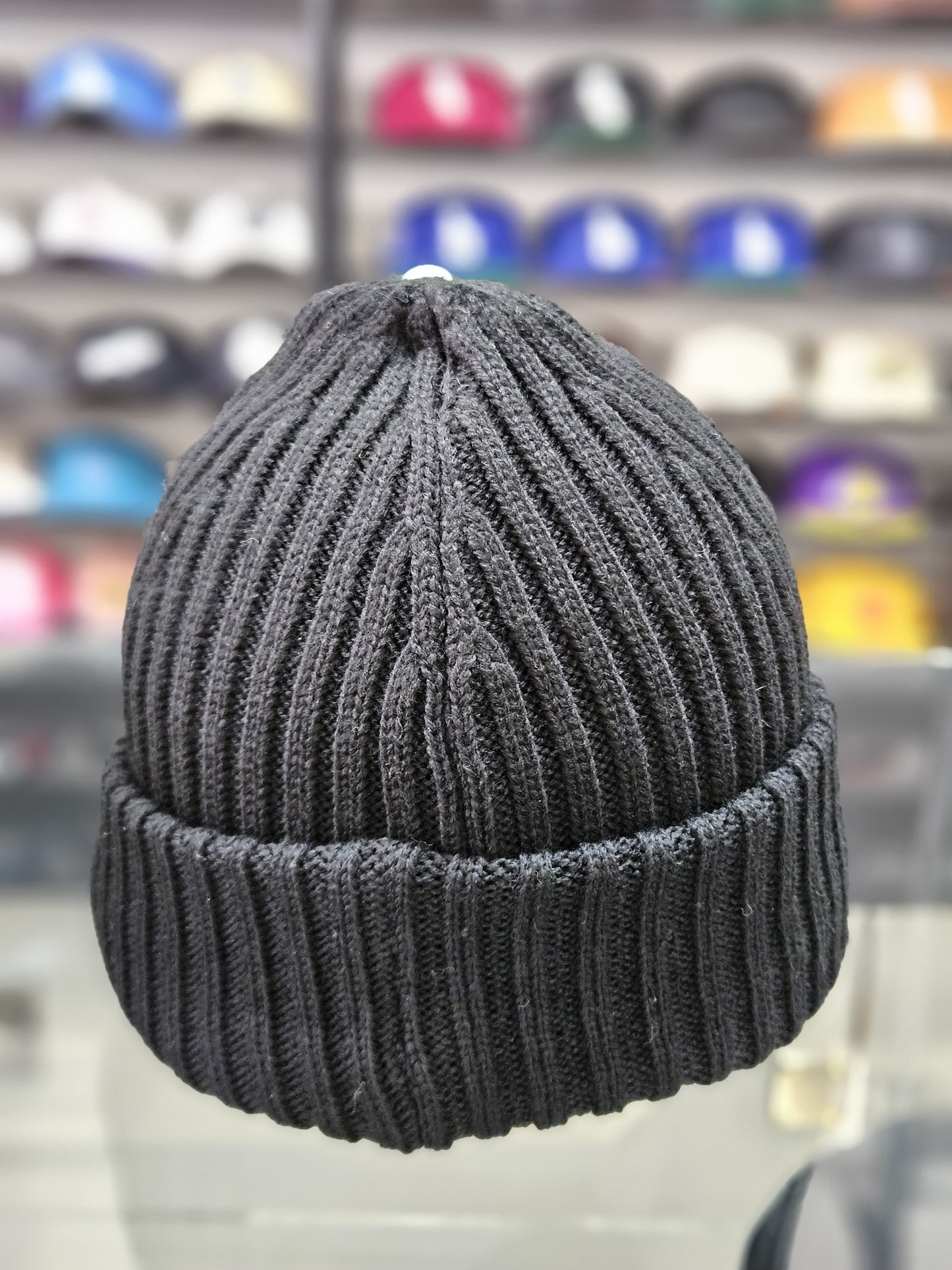 Gorro lana Double AA New York negro -