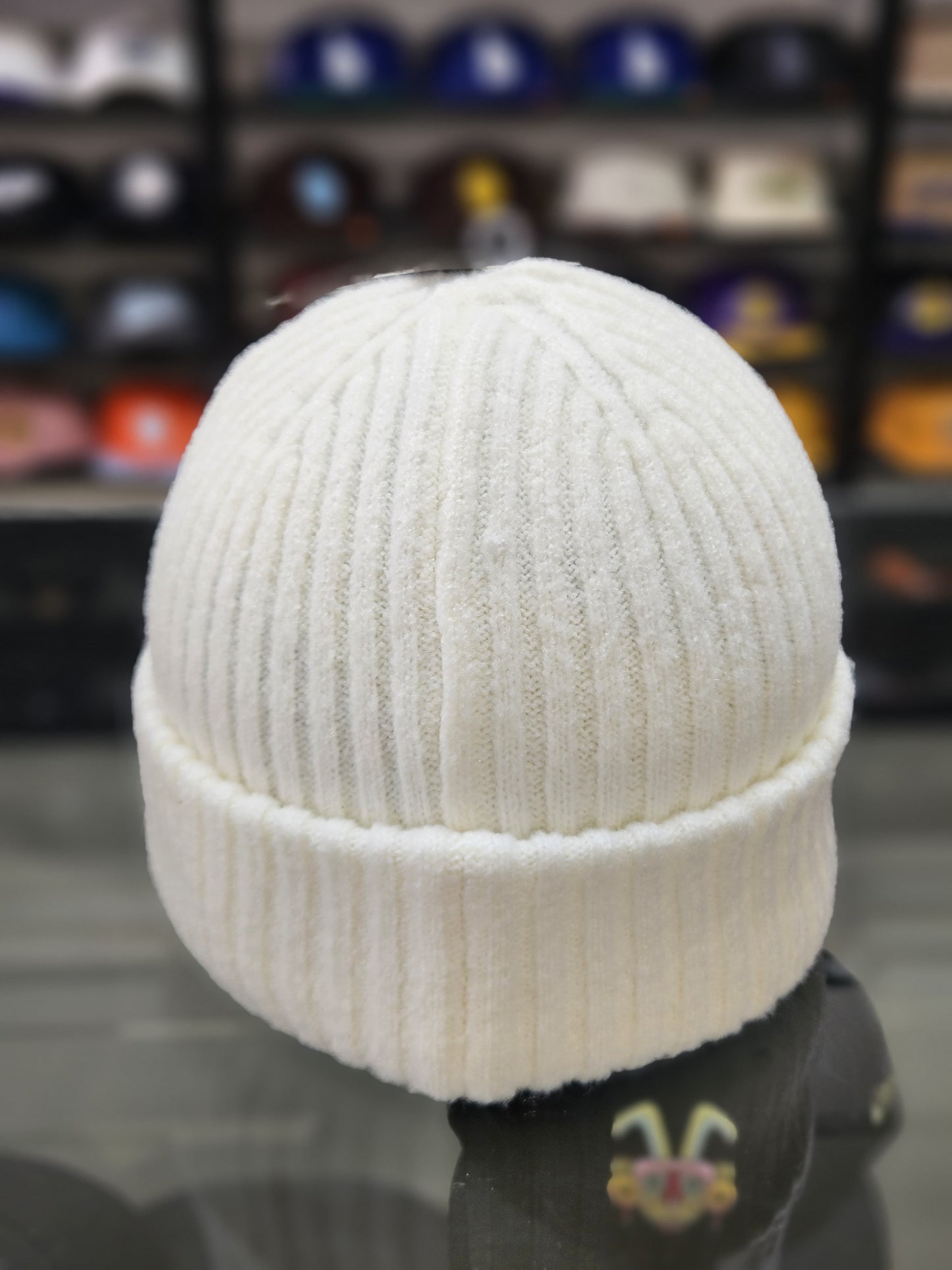 Gorro lana Double AA blanco
