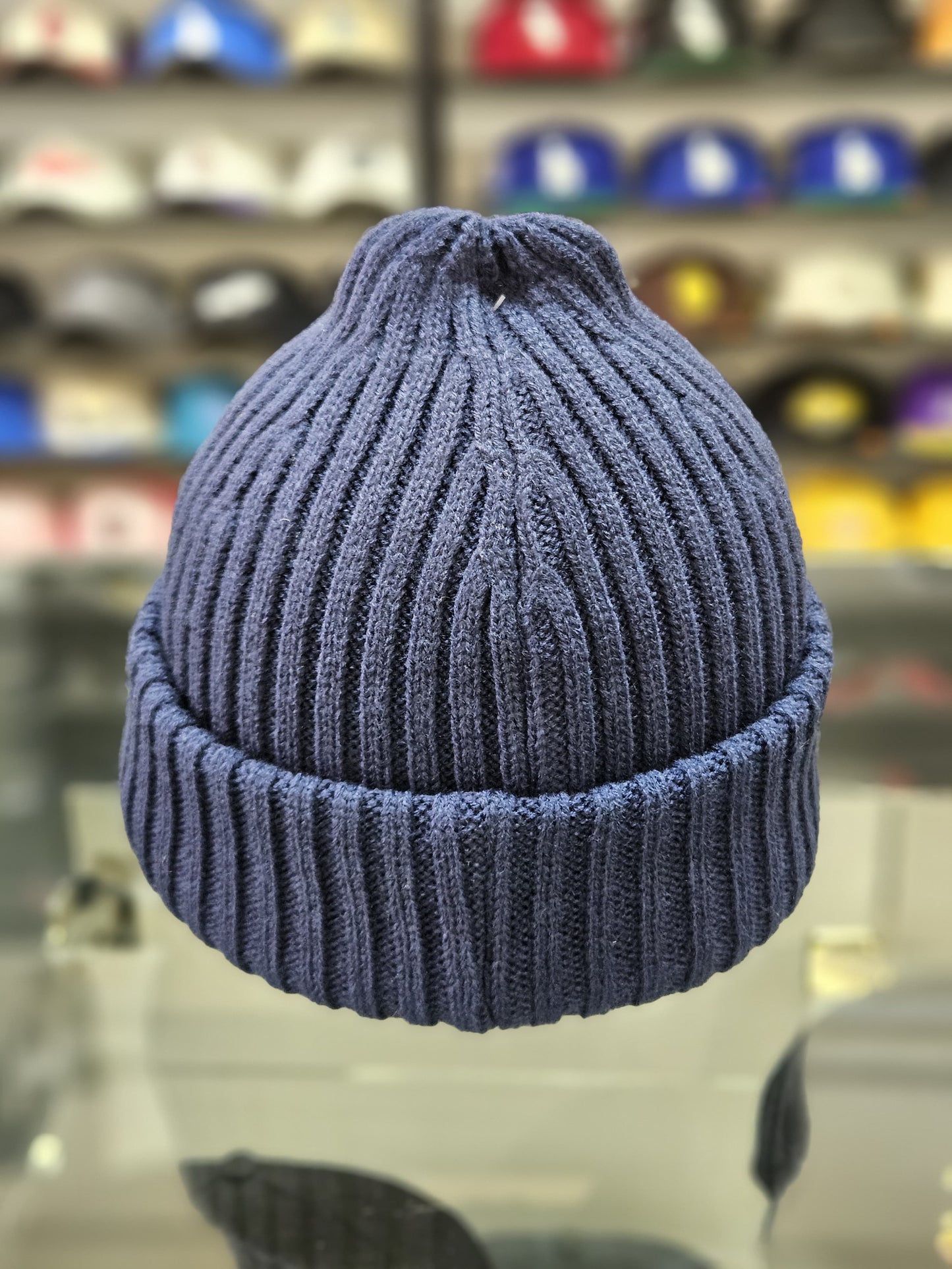 Gorro lana Double AA New York azul