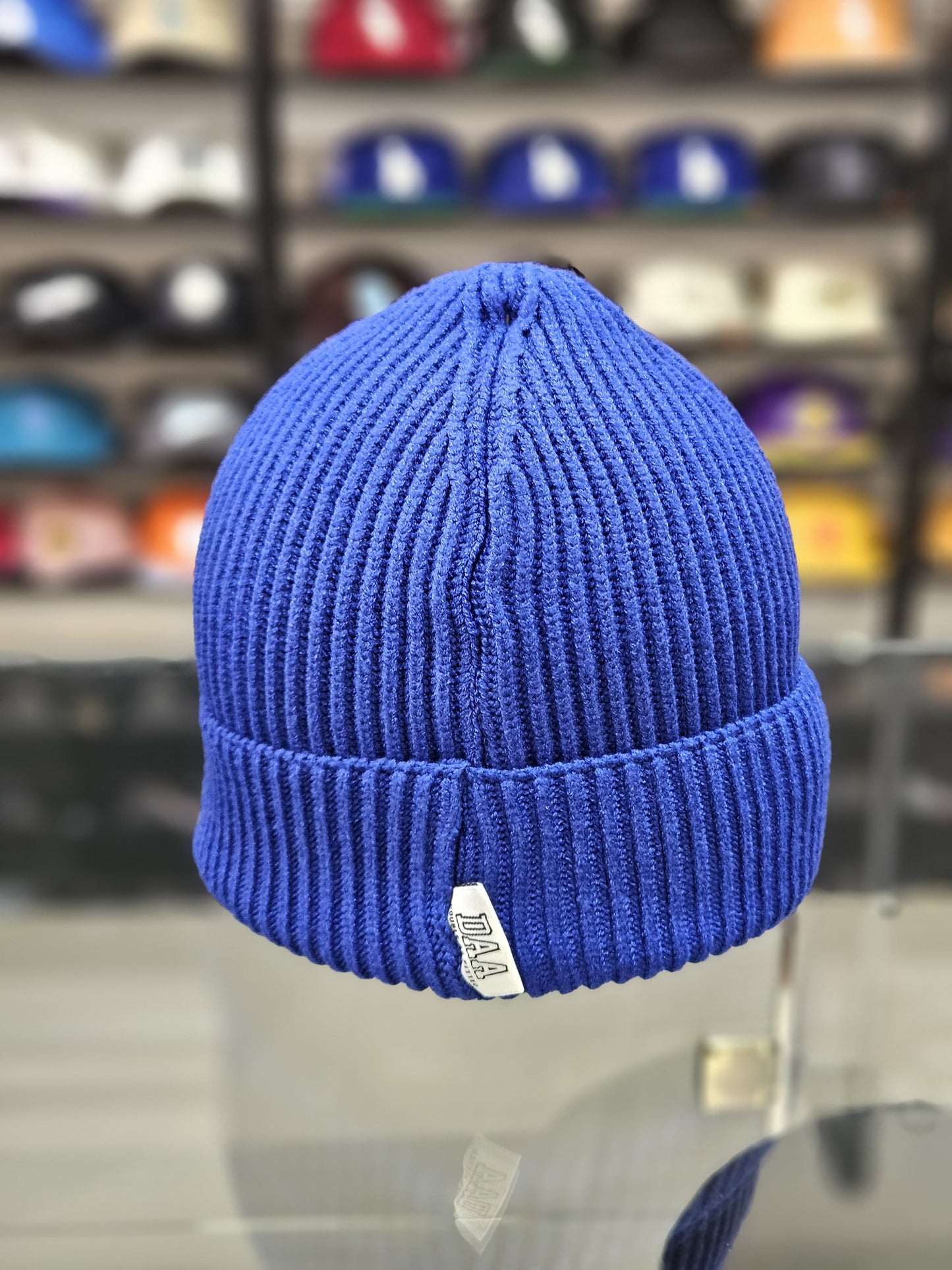 Gorro lana Double AA New York azul