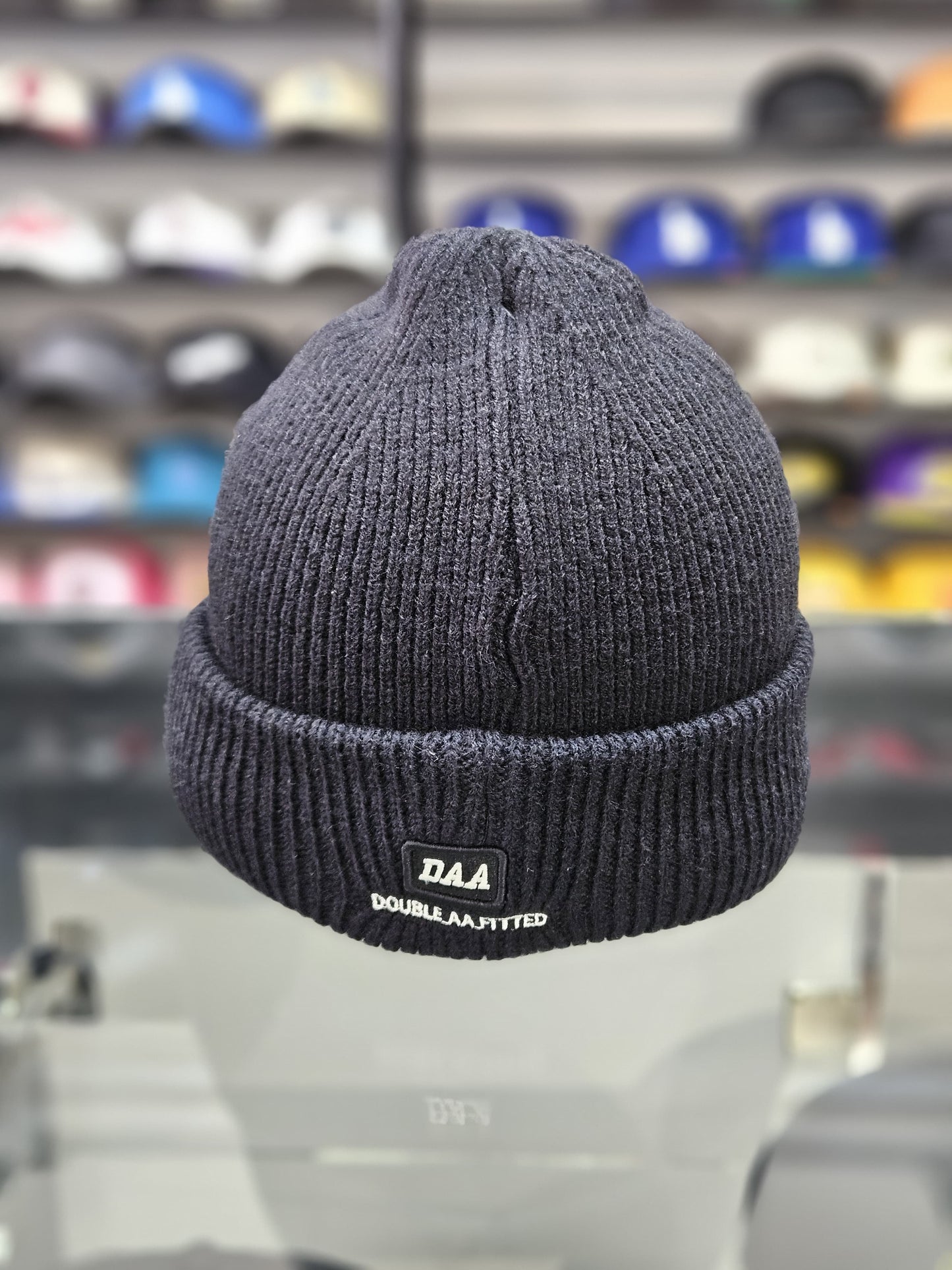 Gorro lana Double AA Los Angeles negro