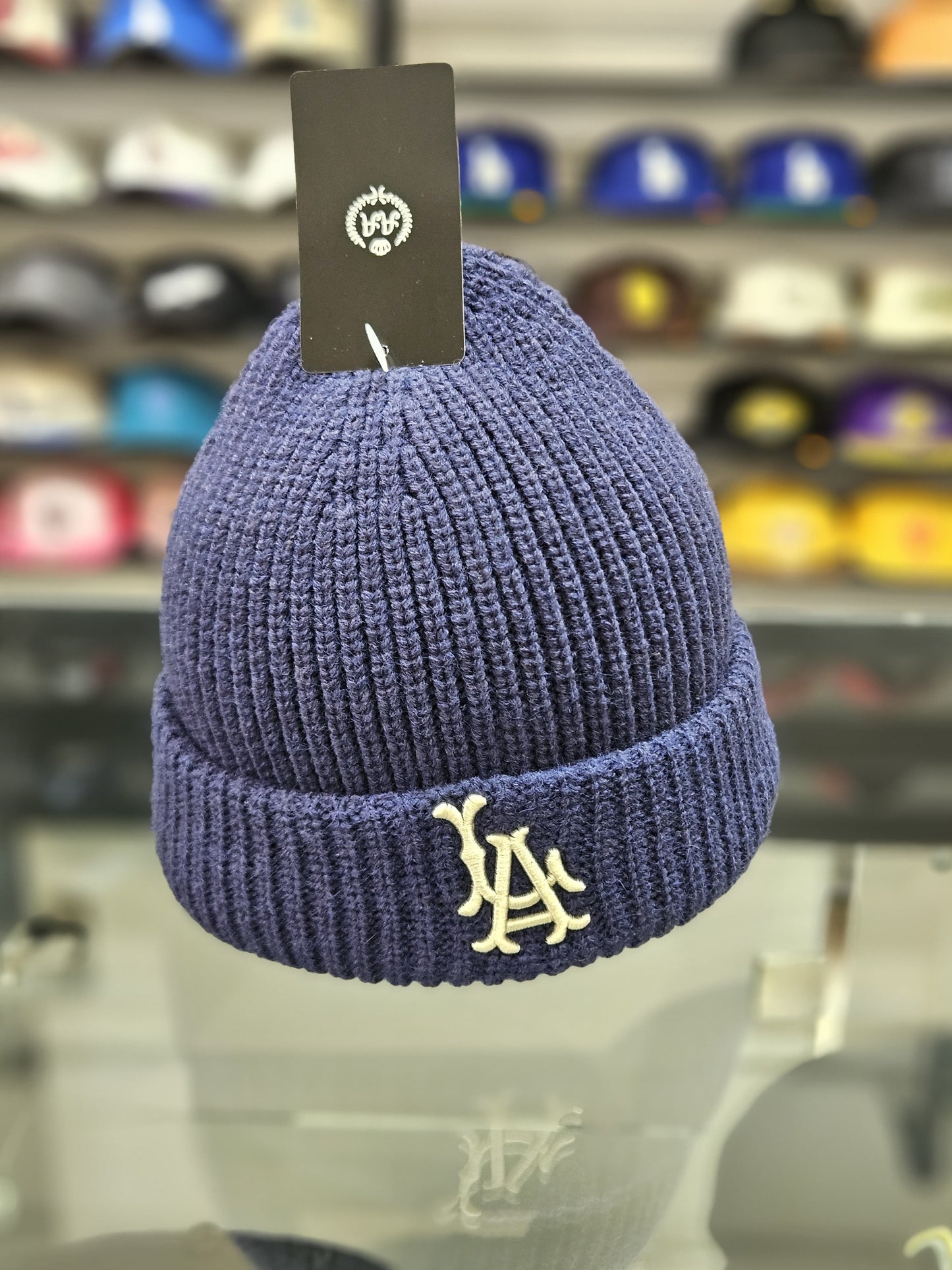 Gorro lana Double AA Los Angeles azul