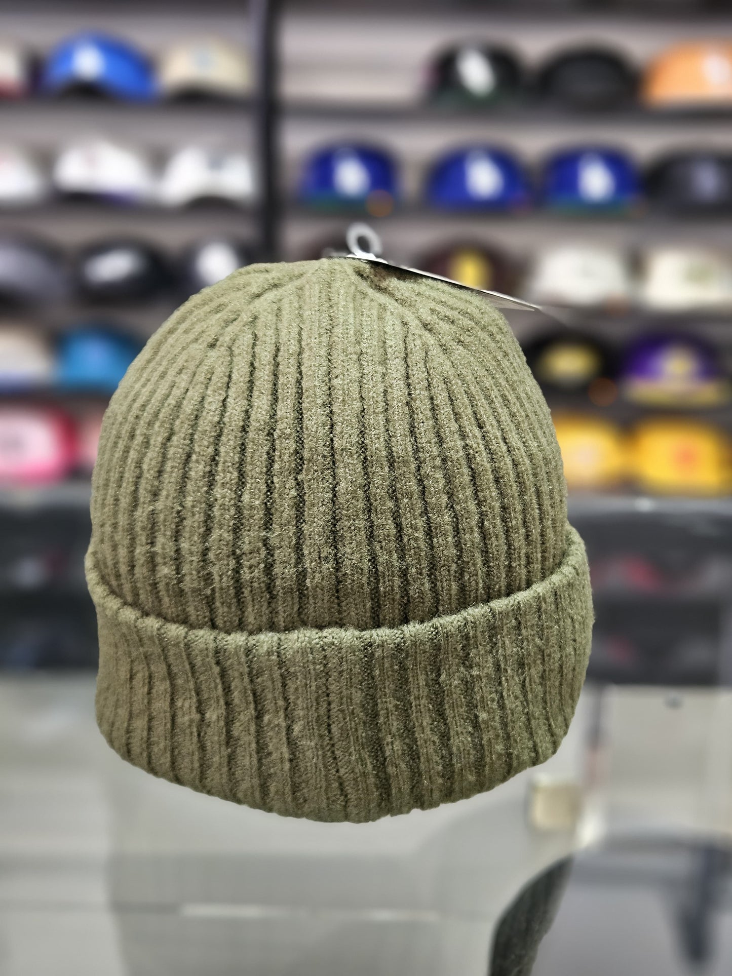 Gorro lana Double AA verde