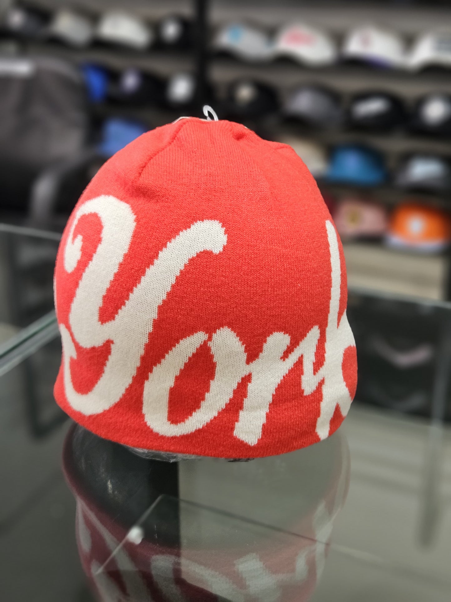 Gorro lana Double AA rojo