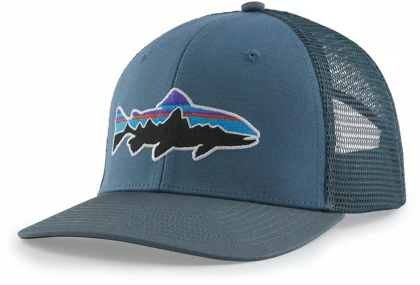Jockey Patagonia Fitz Roy Trout Trucker Hat Azul