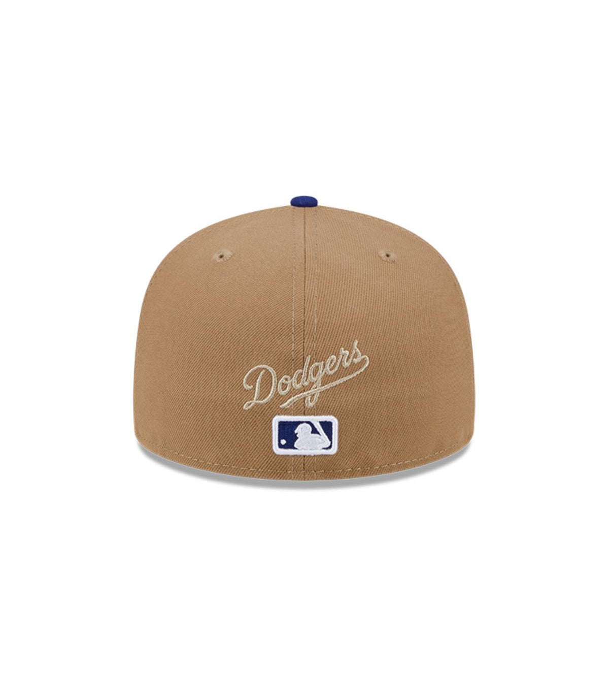 Gorra New Era 59Fifty Los Angeles Dodgers MLB 8-Bit Wordmark Beige