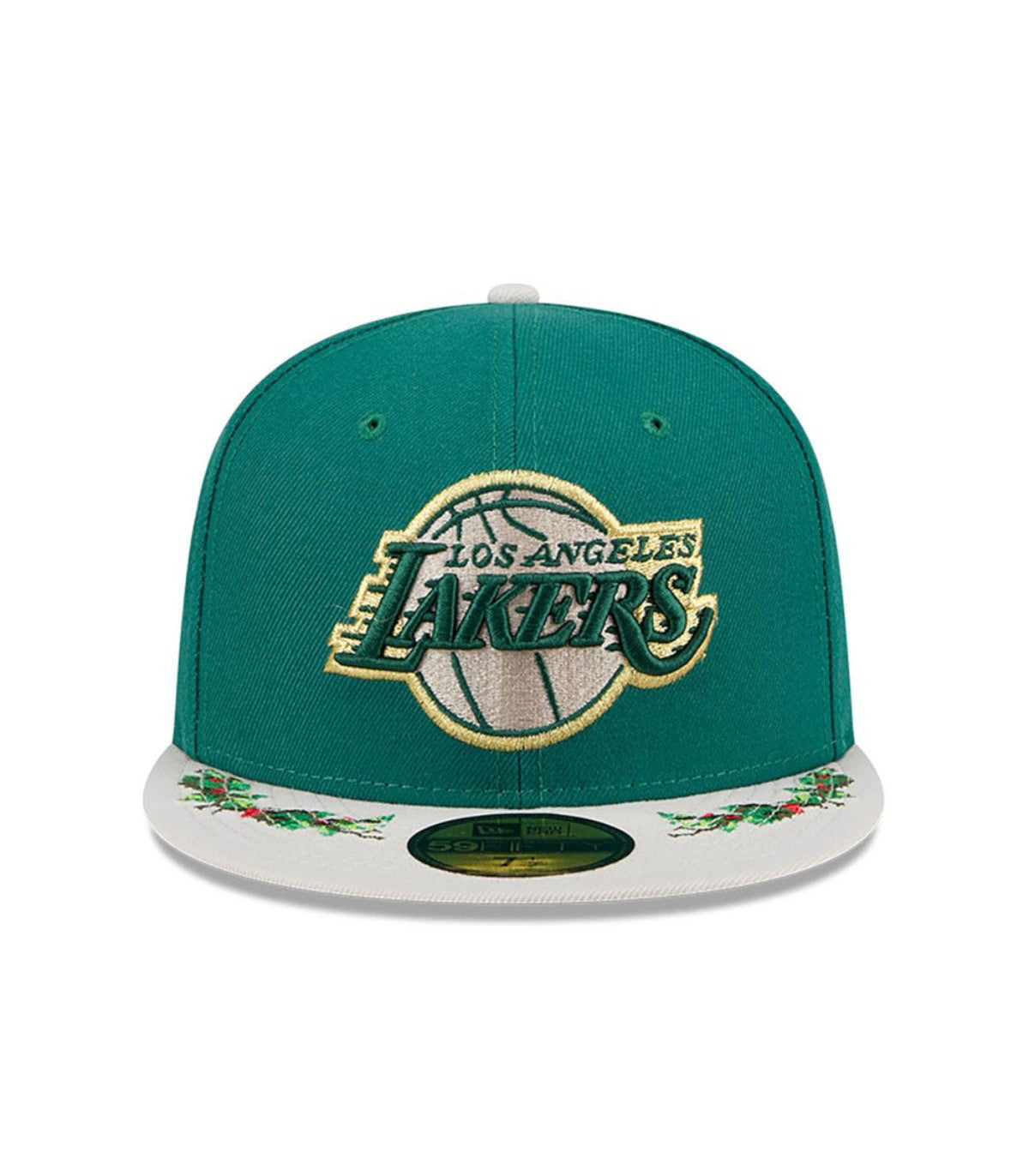 Gorra New Era 59Fifty Los Angeles Lakers NBA Novelty Holly Green Med