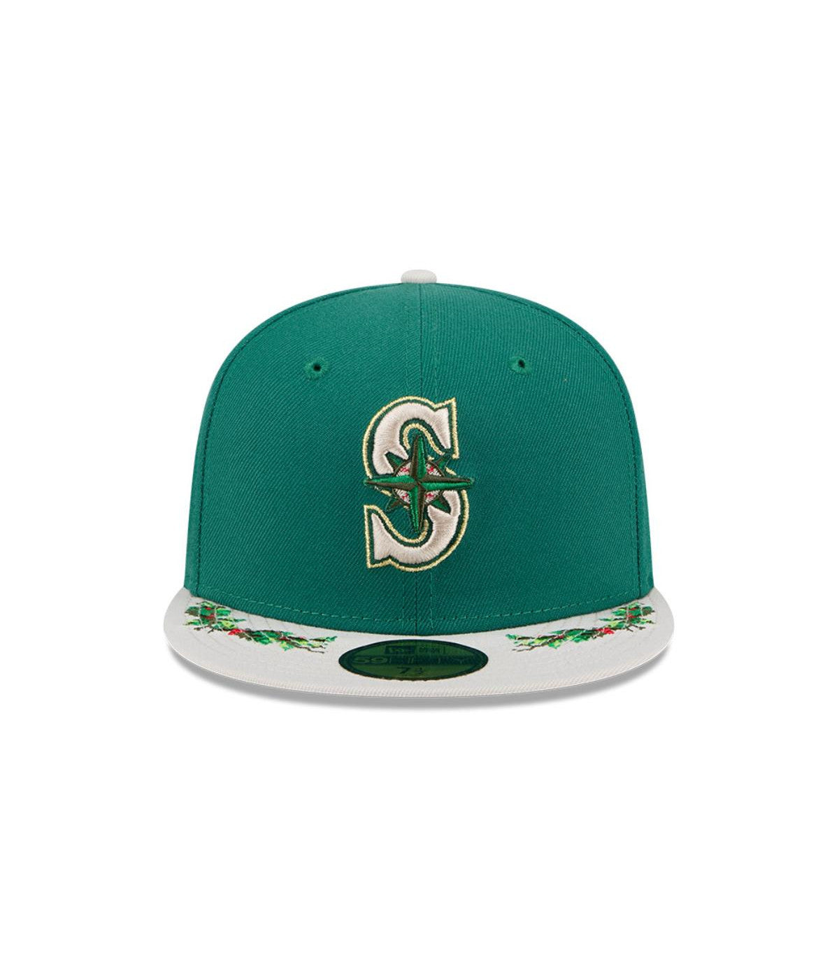 Gorra New Era 59Fifty MLB Seattle Mariners Novelty Holly Green Med