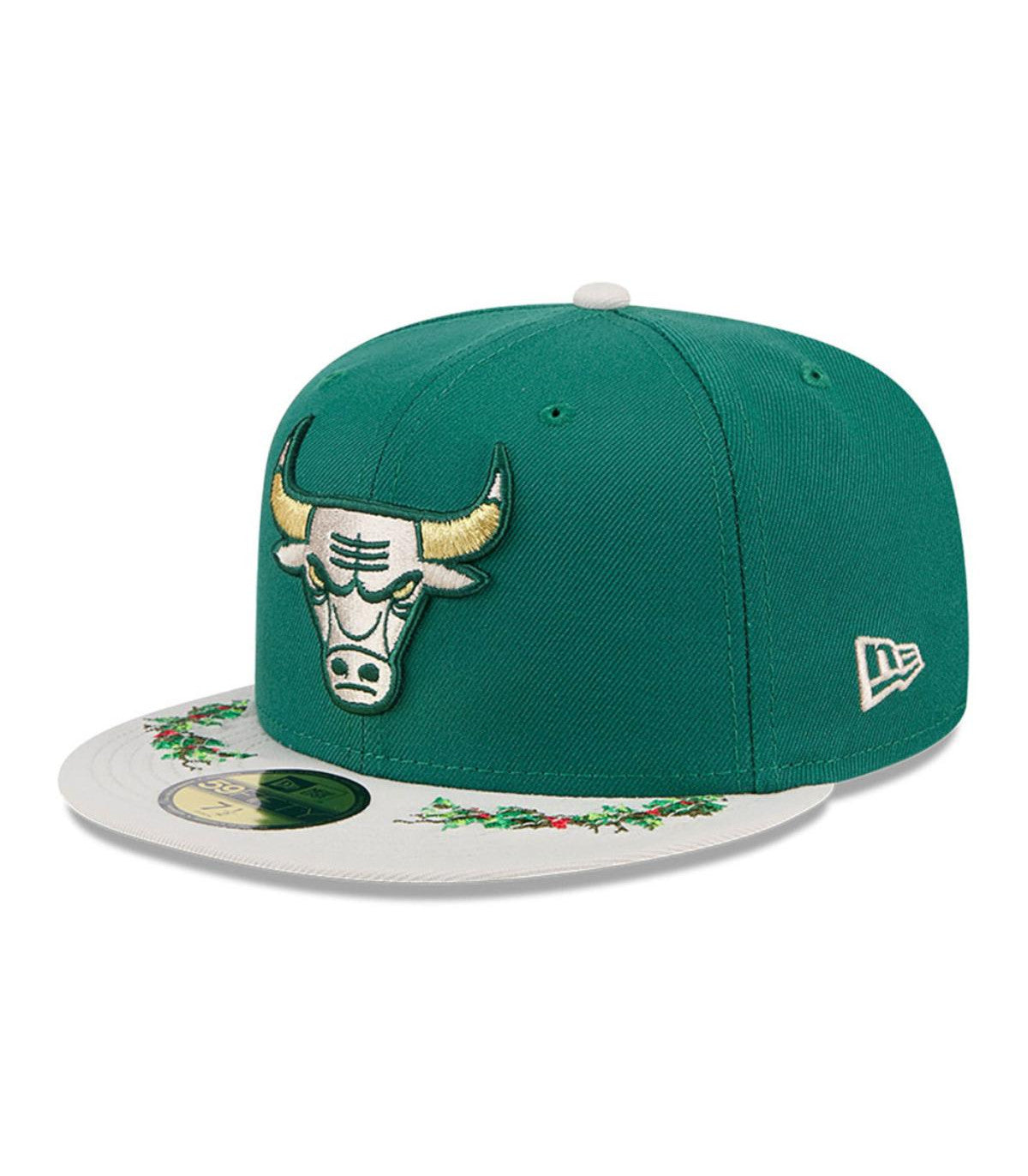 Gorra New Era 59Fifty NBA Chicago Bulls Novelty Holly Green Med