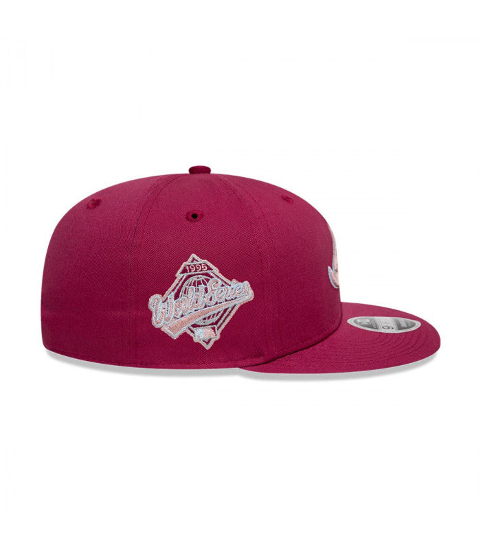 Gorra 9Fifty Atlanta Braves MLB World Series Dark Red