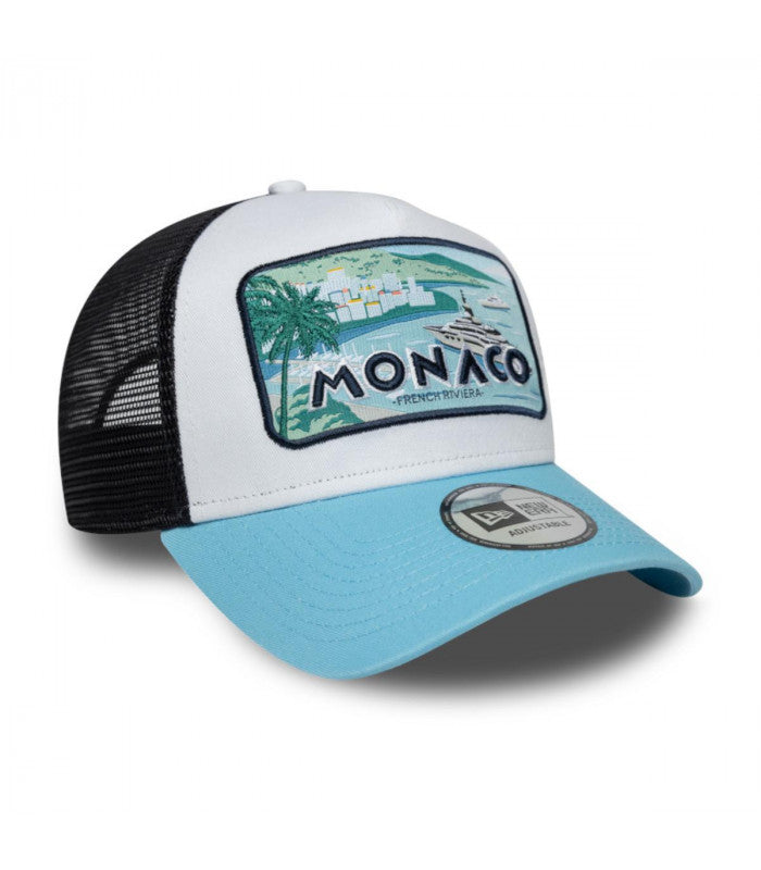 Gorra 9Forty New Era Monaco Summer Trucker Pastel Blue