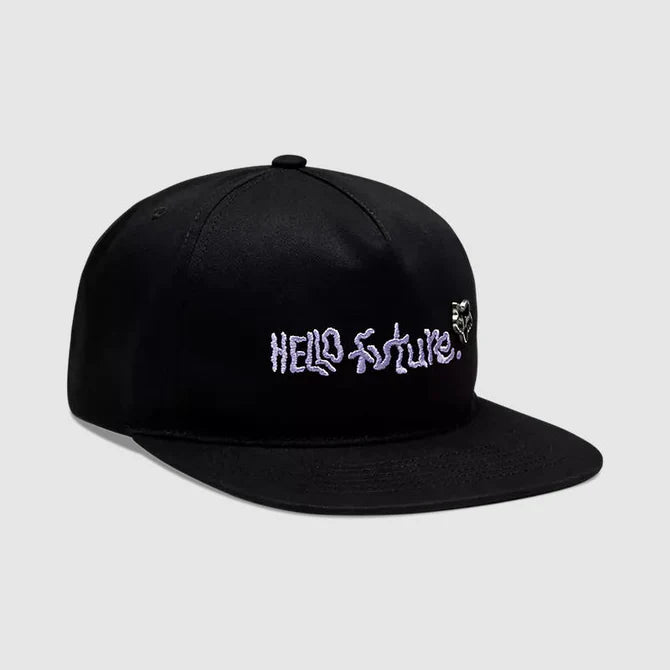 Gorro Jockey Lifestyle Hello Future Sanpback Negro Fox