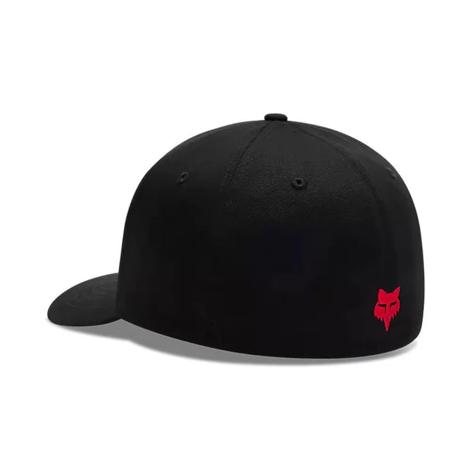 Gorro Jockey Lifestyle Typeface Flexfit Negro Fox