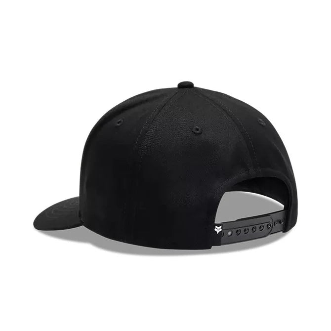 Gorro Jockey Lifestyle Snapback Slogan Negro Fox
