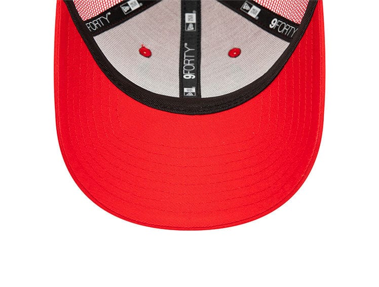 Gorra Trucker New Era Nba 940 Chicago Bulls Unisex Rojo
