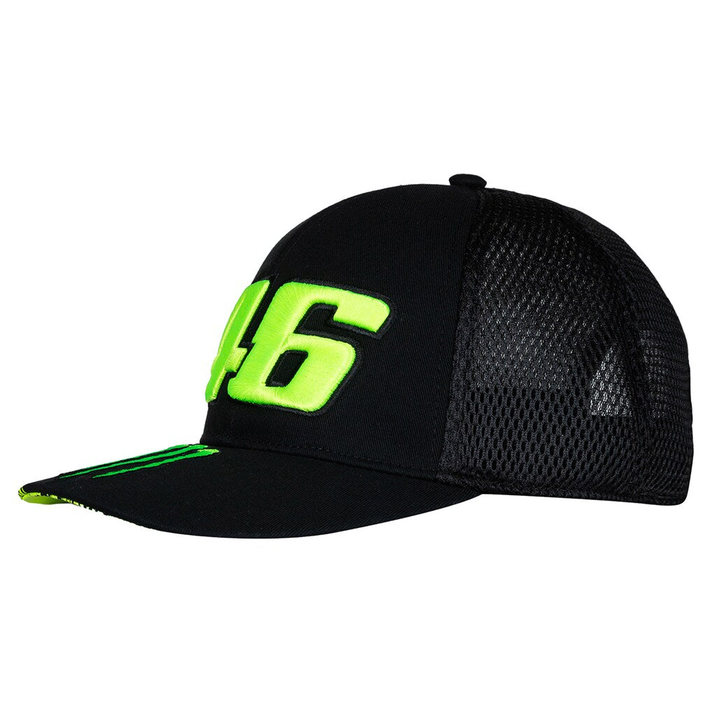 Gorra VR46 Racing Valentino Rossi x Monster Trucker