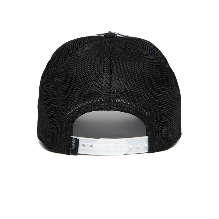 Gorra Goorin Bros Winner Gallo Trucker Snapback Negra Hombre