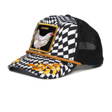 Gorra Goorin Bros Winner Gallo Trucker Snapback Negra Hombre