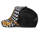 Gorra Goorin Bros Winner Gallo Trucker Snapback Negra Hombre
