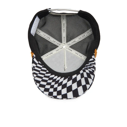 Gorra Goorin Bros Winner Gallo Trucker Snapback Negra Hombre