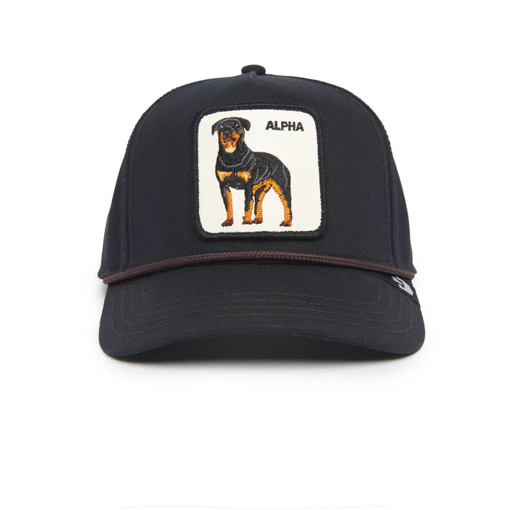 Gorra Goorin Bros Alpha Dog 100 Snapback Negra Hombre