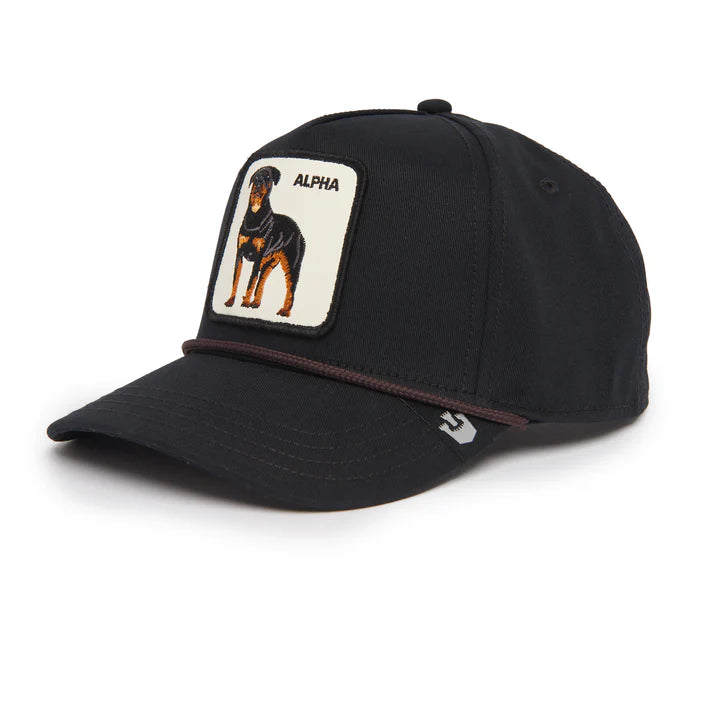 Gorra Goorin Bros Alpha Dog 100 Snapback Negra Hombre