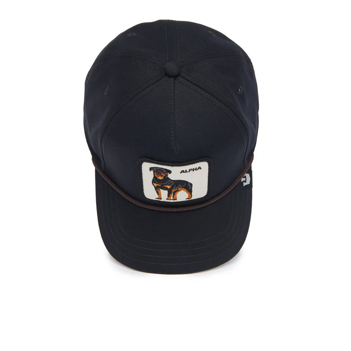 Gorra Goorin Bros Alpha Dog 100 Snapback Negra Hombre