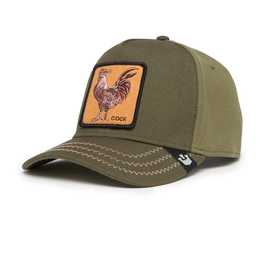 Gorra Goorin Bros Cock Field 100 Snapback Verde Hombre
