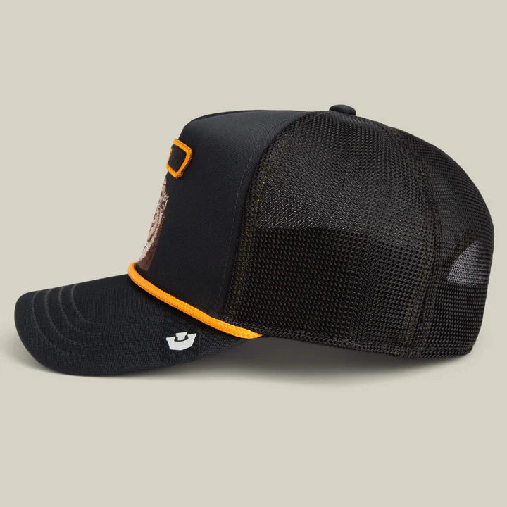 Gorra Goorin Bros Lion Trucker Snapback Negra Hombre (GB2)
