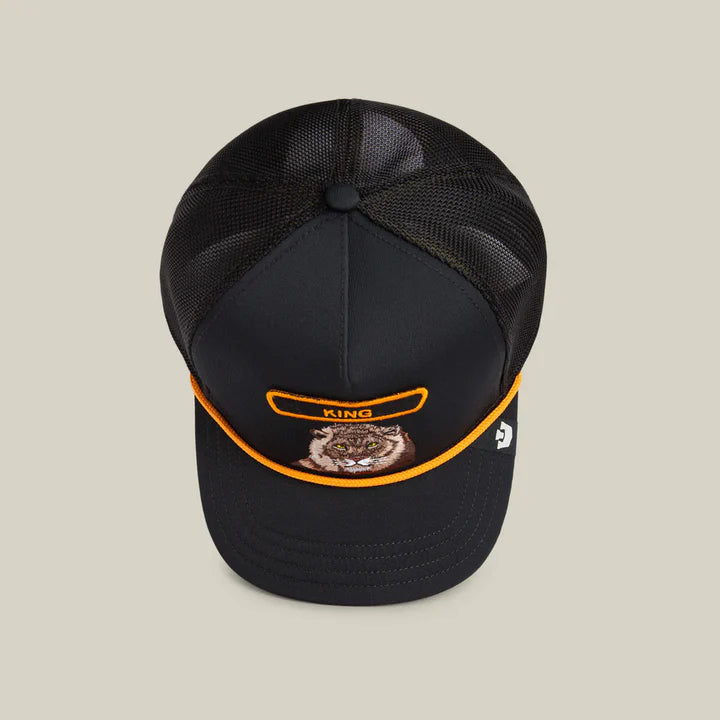 Gorra Goorin Bros Lion Trucker Snapback Negra Hombre (GB2)