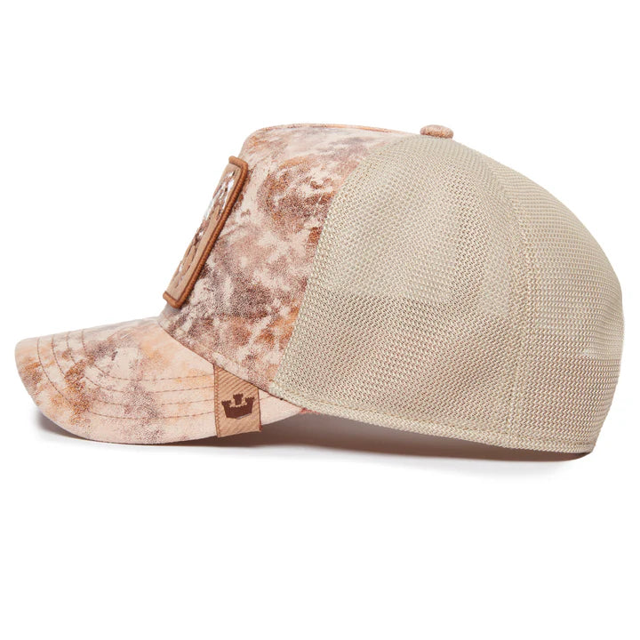 Gorra Goorin Bros Storm Stallion Trucker Snapback Café Hombre