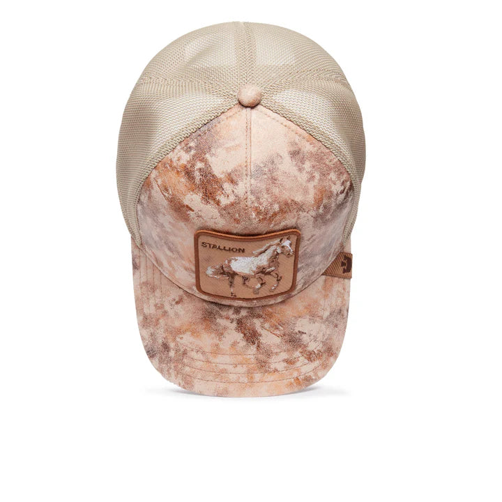 Gorra Goorin Bros Storm Stallion Trucker Snapback Café Hombre