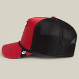 Gorra Goorin Bros Raging Bull Trucker Snapback Roja Hombre (GB2)