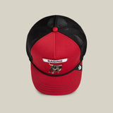 Gorra Goorin Bros Raging Bull Trucker Snapback Roja Hombre (GB2)